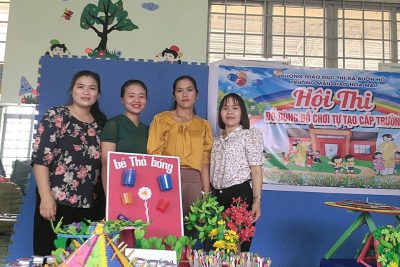 hội thi đồ dùng đồ chơi tự tạo cấp trường